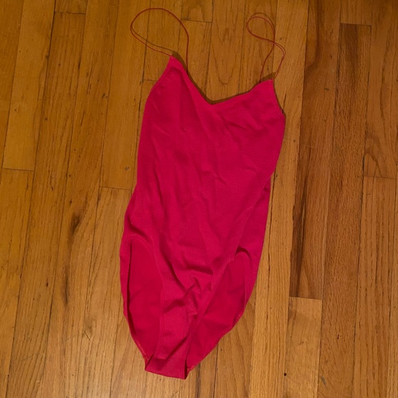 Pink, Urban Outfitters, bodysuit. Size Large. - Picture 1 of 4